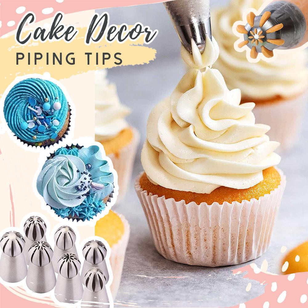 Cake Decor Piping Tips Set