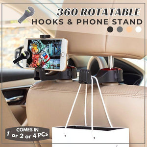 360 Rotatable Hook & Phone Holder