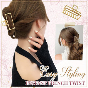 Classy Twist Hairstyle Claw Clip