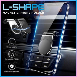 Magnetic Powerful L-Shape Phone Holder