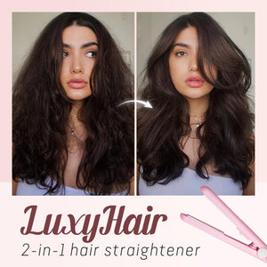 LuxyHair 2-in-1 Straightener