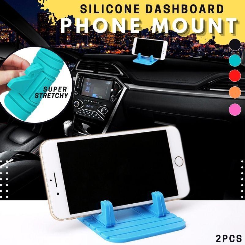Silicone Dashboard Phone Mount (2 packs)