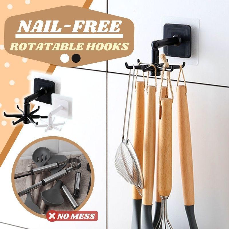 Nail-Free Rotatable Hooks