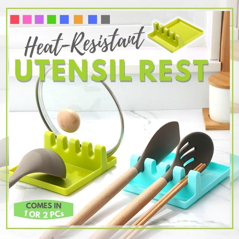 Heat-Resistant Utensil Rest
