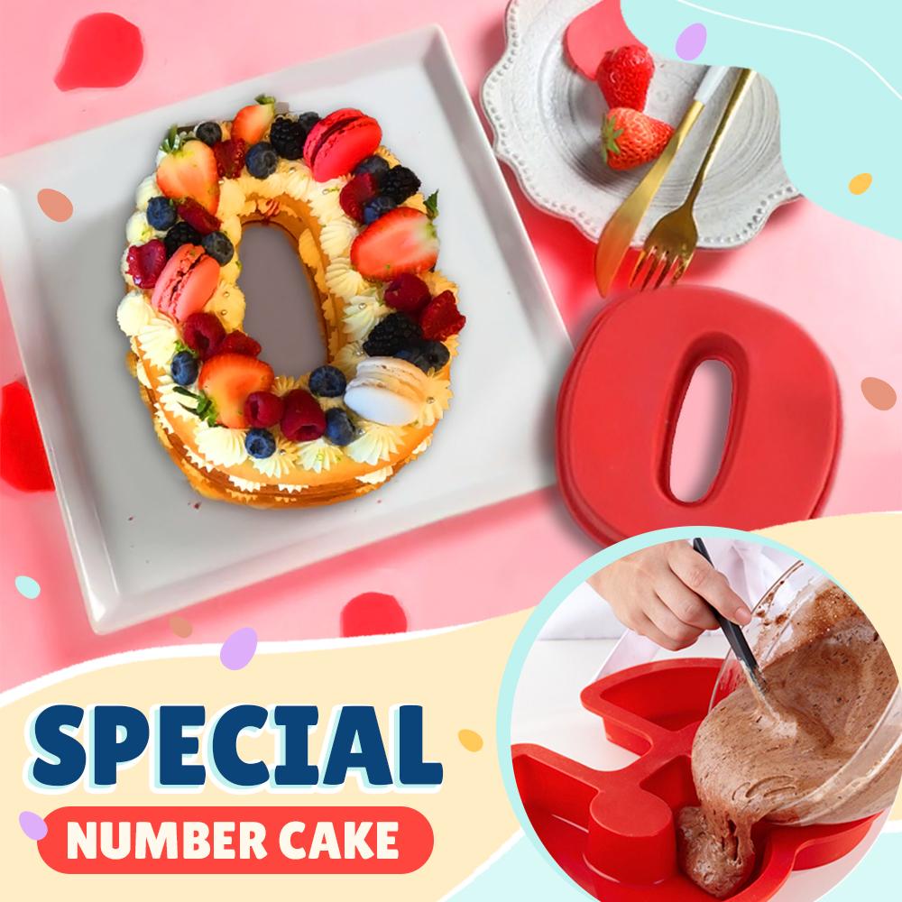 Number Cake Mold