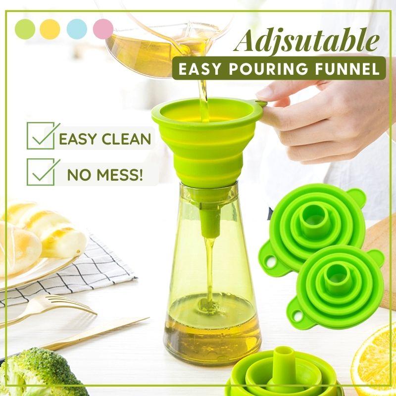 Adjustable Easy Pouring Funnel
