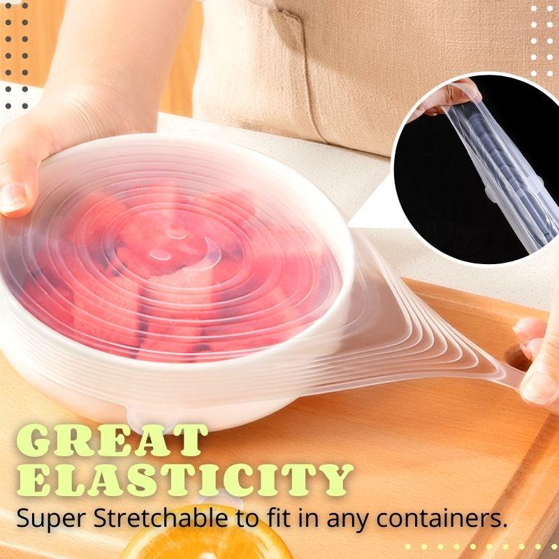 Silicone Stretch Lids (Set of 6)