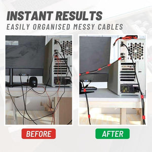 Reusable Cable Organiser Velcro Strips