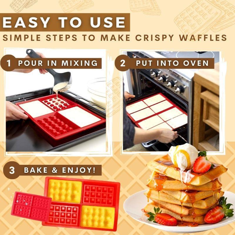 Waffle Maker Silicone Mold (50% OFF!)
