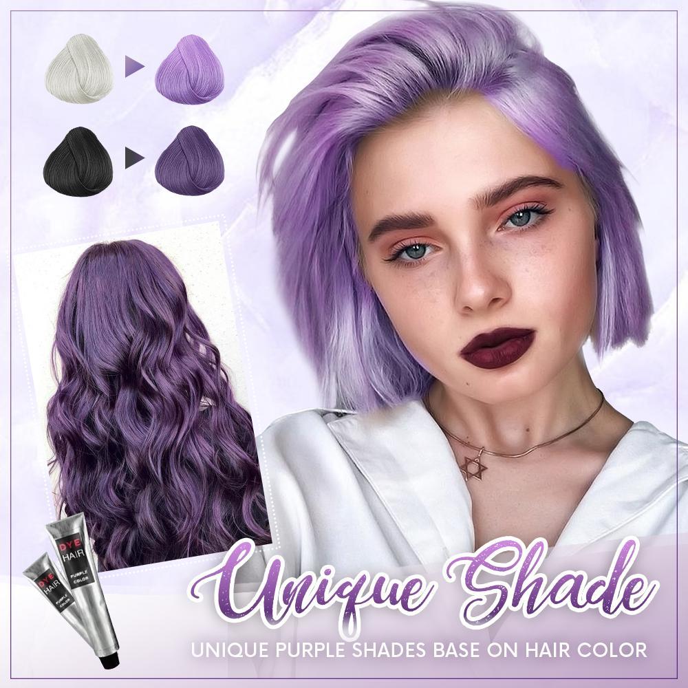 Glam-Up Purple Hair Dye