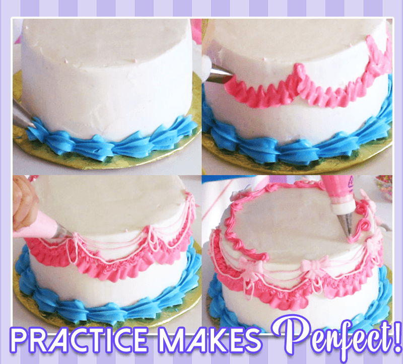 Cake Decorating Practice Set (50% OFF)