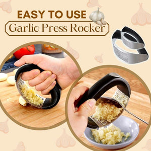 Easy-To-Use Garlic Press Rocker