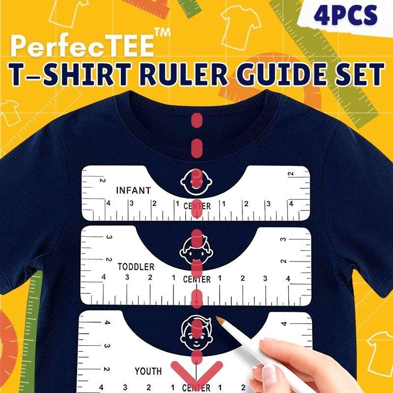 PerfecTEE™ T-Shirt Ruler Guide Set (4pcs)