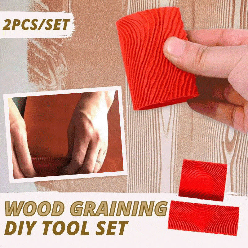 Wood Graining Tool Set (2pcs/Set)