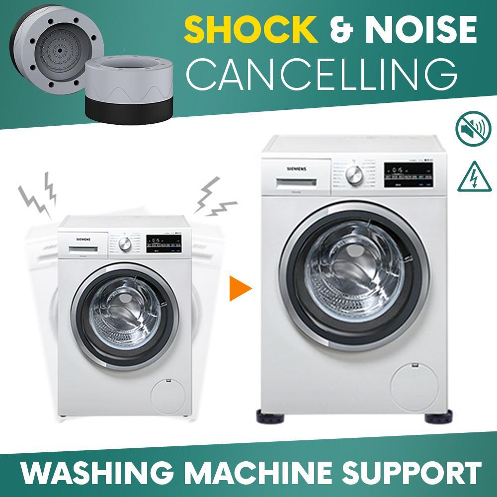 Shock And Noise Cancelling Washing Machine Support