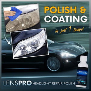 LensPro Headlight Repair Polish (50% OFF)