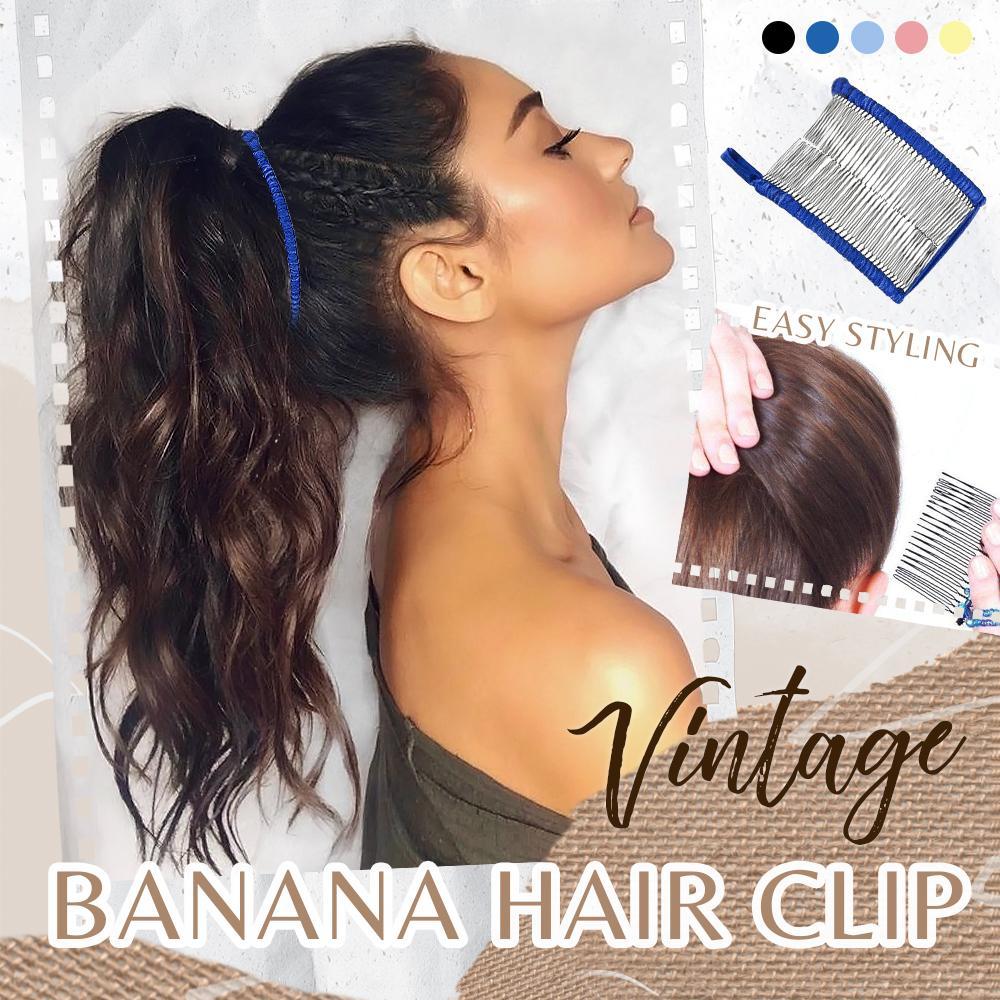 Vintage Banana Hair Clip