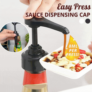Easy Press Sauce Dispensing Cap