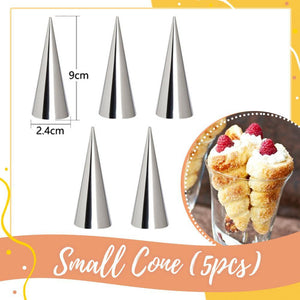 Cone Roll Croissant Mold (5pcs Set)