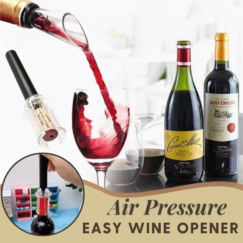 Air Pressure Easy Wine Opener